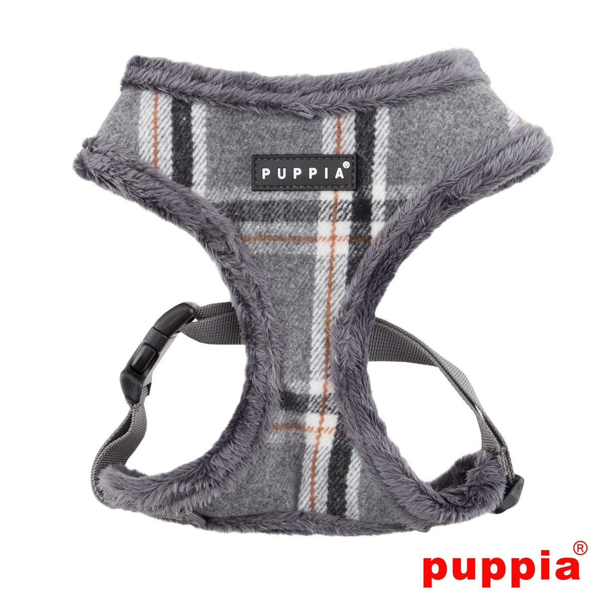 Puppia Kemp Harness model A Grey ( X-Large ) - Premium hondentuig > honden harnas from Puppia - Just €20! Shop now at Frenkiezdogshop