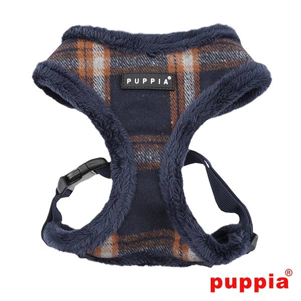 Puppia Kemp Harness model A Navy ( Small & Large ) - Premium hondentuig > honden harnas from Puppia - Just €20! Shop now at Frenkiezdogshop