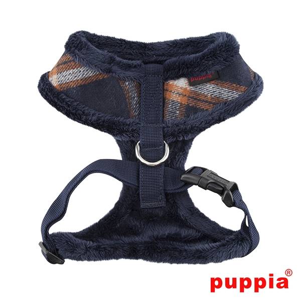 Puppia Kemp Harness model A Navy ( Small & Large ) - Premium hondentuig > honden harnas from Puppia - Just €20! Shop now at Frenkiezdogshop