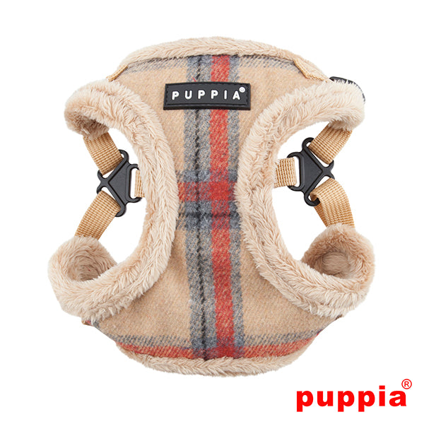 Puppia Kemp Harness model C Beige - Premium hondentuig > honden harnas from Puppia - Just €20! Shop now at Frenkiezdogshop