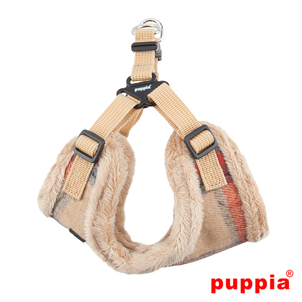 Puppia Kemp Harness model C Beige - Premium hondentuig > honden harnas from Puppia - Just €20! Shop now at Frenkiezdogshop