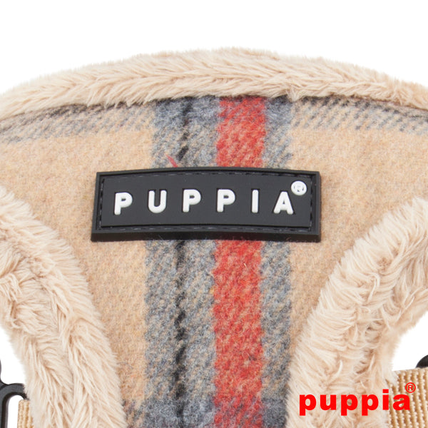 Puppia Kemp Harness model C Beige - Premium hondentuig > honden harnas from Puppia - Just €20! Shop now at Frenkiezdogshop