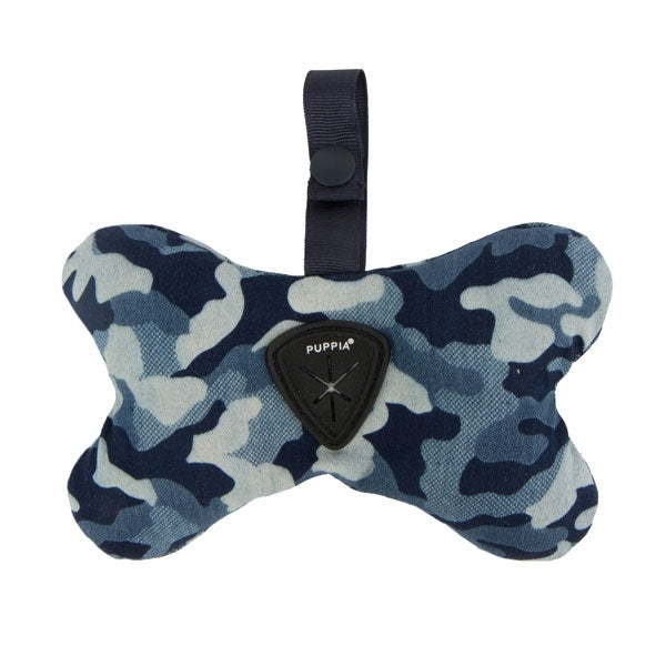 Puppia Bobby Waste Bag Dispenser Camo Navy - Premium Poepzakjeshouder > Poepzakhouder from Puppia - Just €10! Shop now at Frenkiezdogshop