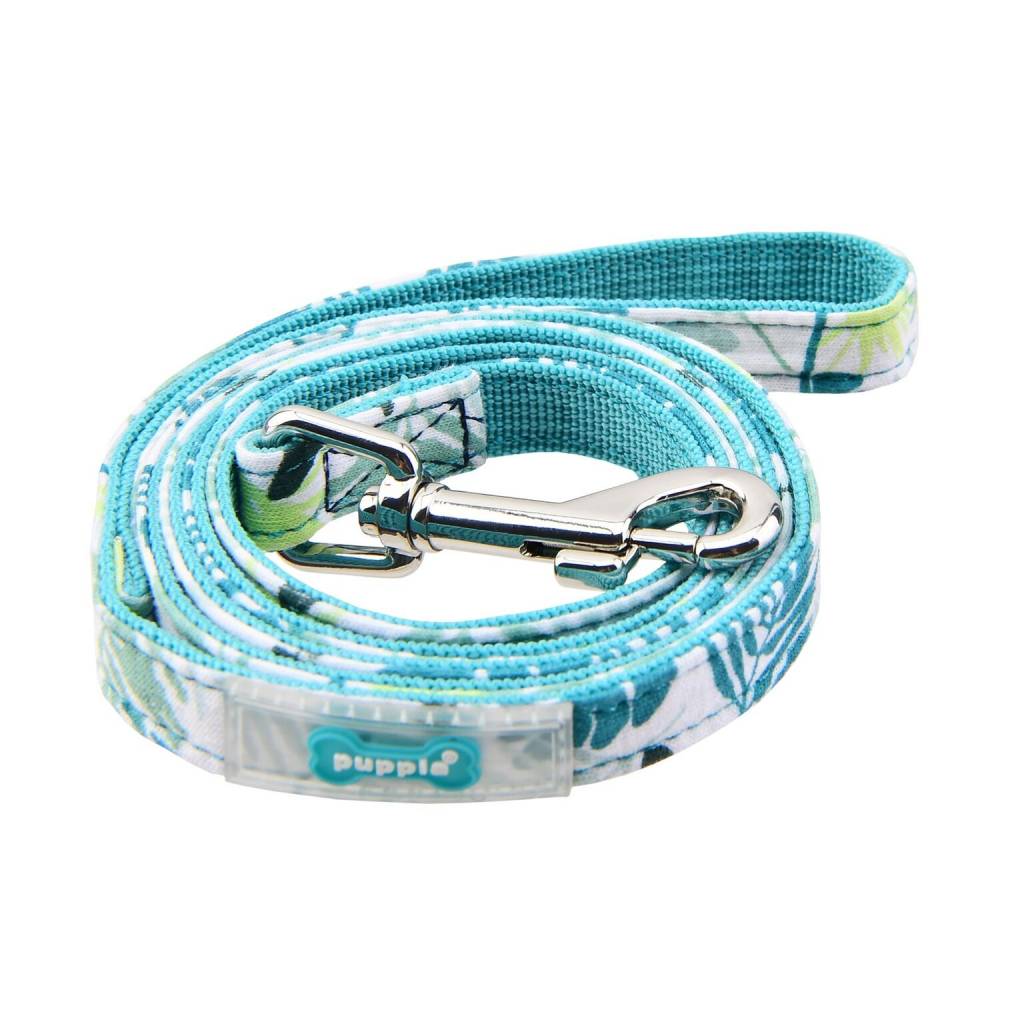 Puppia Rowan Lijn Aqua - Premium hondenriem > hondenlijn from Puppia - Just €10! Shop now at Frenkiezdogshop