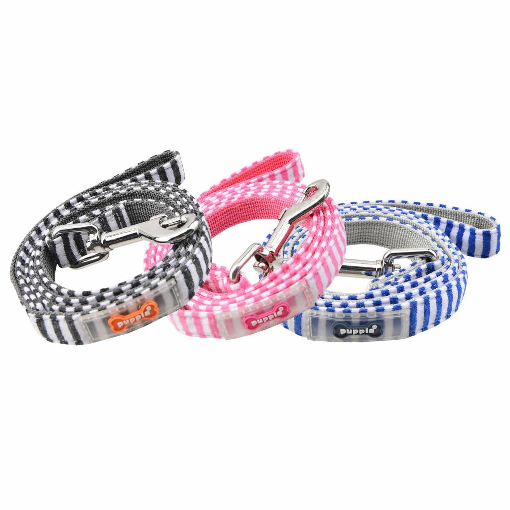 Puppia Naunet Lijn Royal Blue hondenriem > hondenlijn Medium