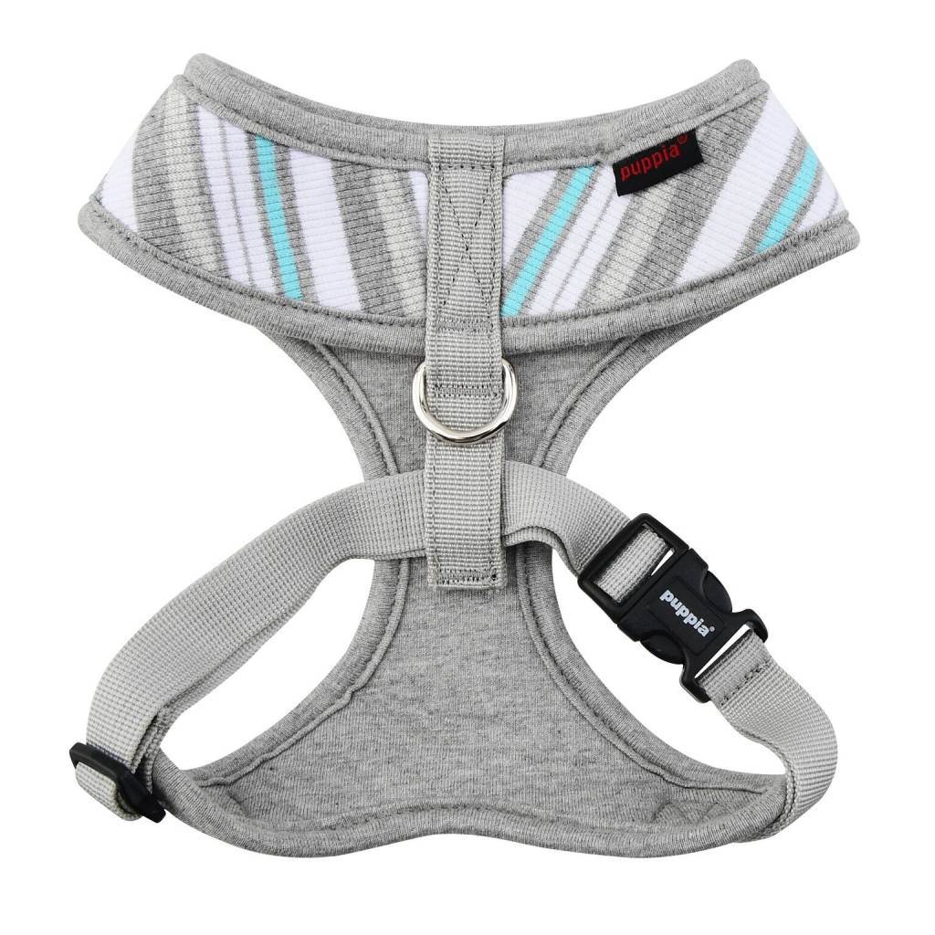 Puppia Oceane Harness Model A Grey ( Small & X - Large ) hondentuig > honden harnas > model A Small