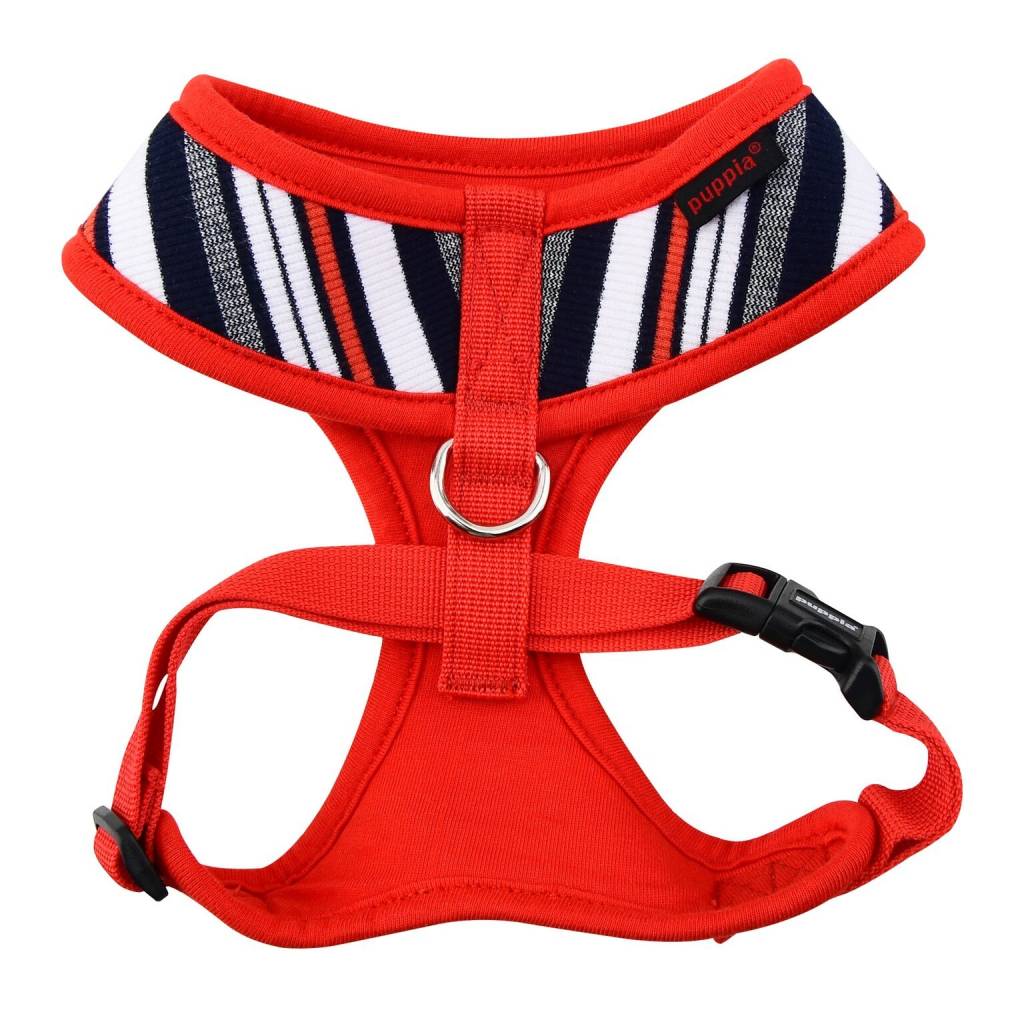 Puppia Oceane Harness Model A Red ( Small & X - Large ) hondentuig > honden harnas > model A Small