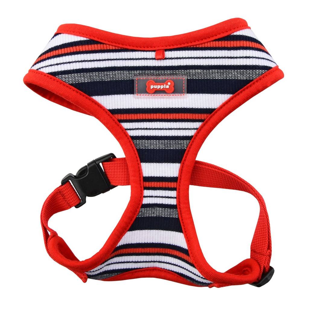 Puppia Oceane Harness Model A Red ( Small & X-Large ) - Premium hondentuig > honden harnas from Puppia - Just €20! Shop now at Frenkiezdogshop
