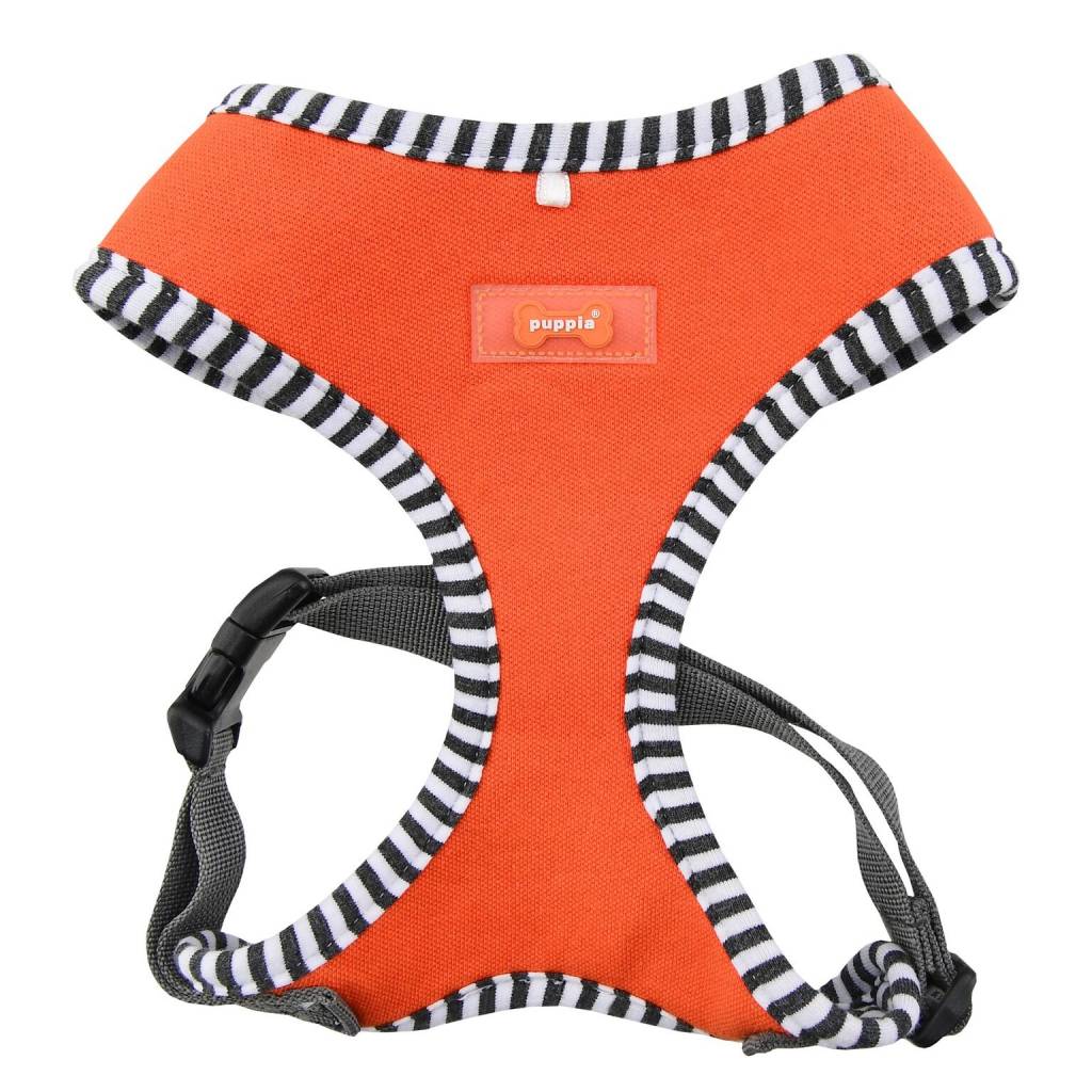 Puppia Naunet Harness Model A Orange ( X-LARGE ) - Premium hondentuig > honden harnas from Puppia - Just €20! Shop now at Frenkiezdogshop
