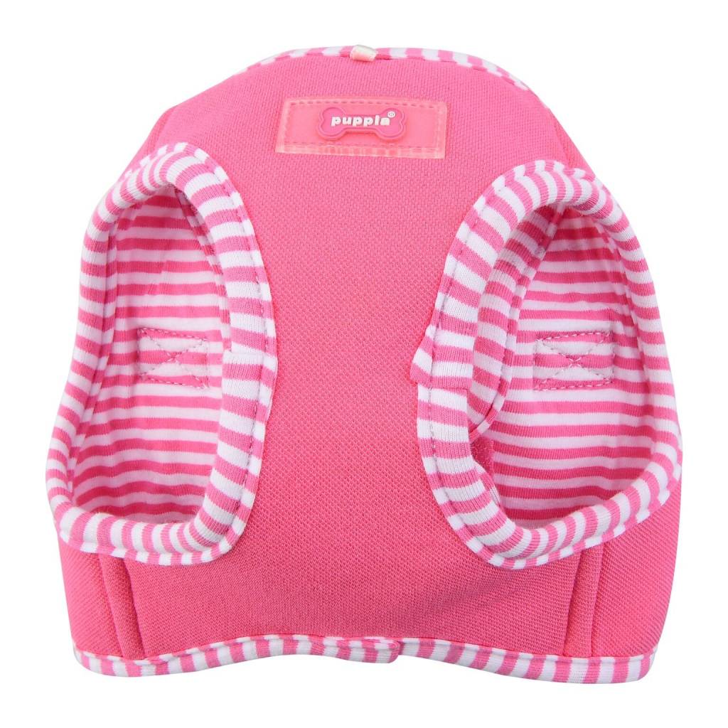 Puppia Naunet Vest Harness model B Pink ( X-LARGE ) - Premium hondentuig > honden harnas from Puppia - Just €20! Shop now at Frenkiezdogshop