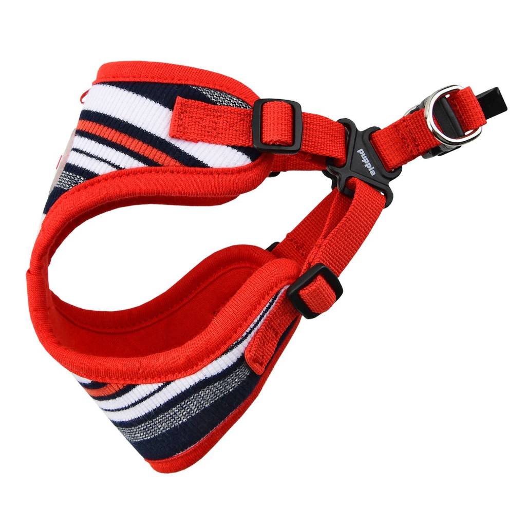 Puppia Oceane Harness Model C Red ( LARGE) - Premium hondentuig > honden harnas from Puppia - Just €20! Shop now at Frenkiezdogshop