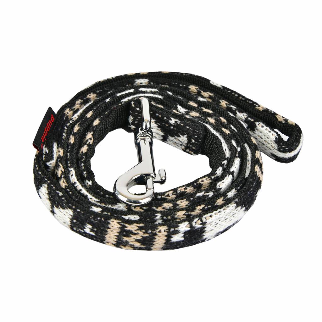 Puppia Prancer riem black - Premium hondenriem > hondenlijn from Puppia - Just €10! Shop now at Frenkiezdogshop