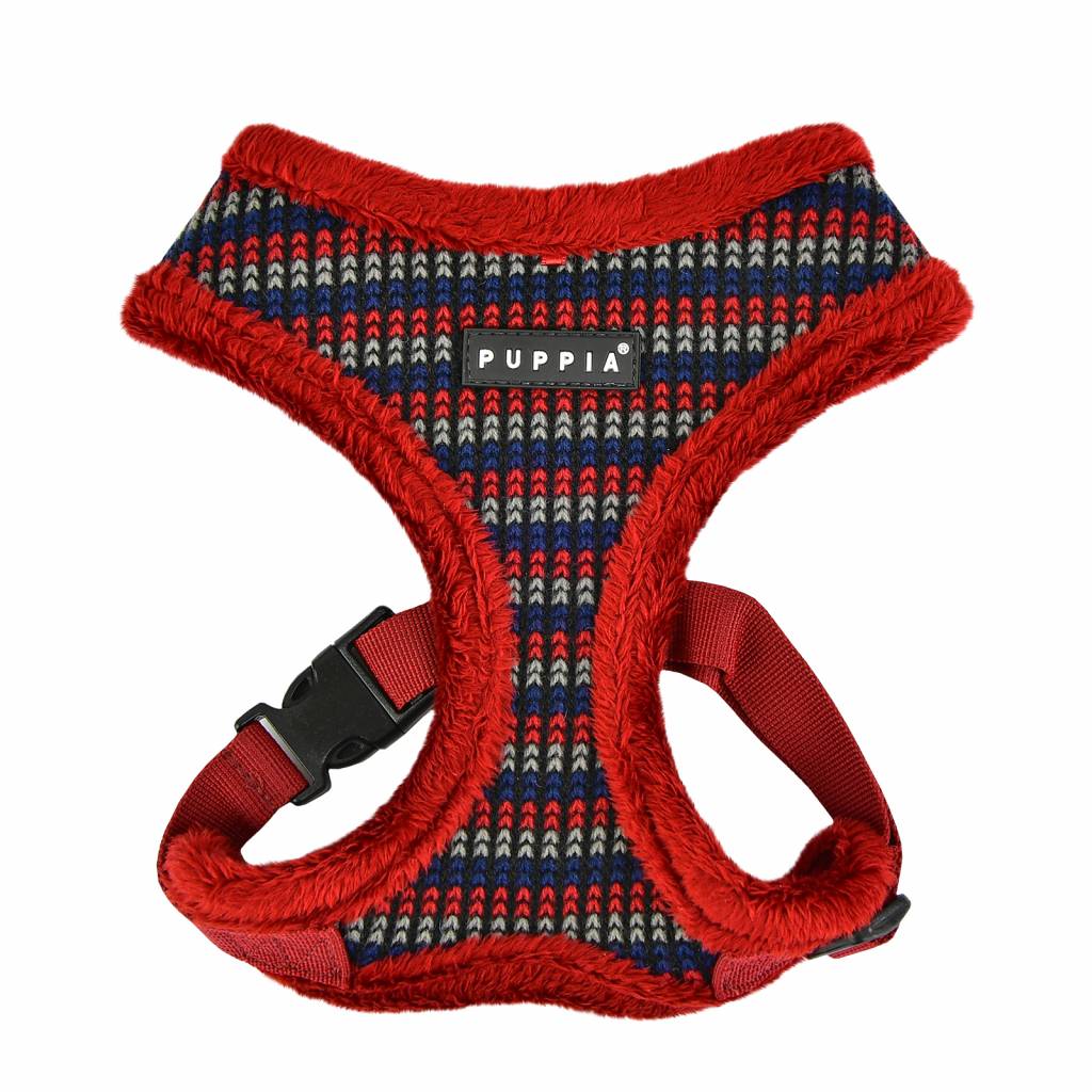 Puppia Elliot Harness model A wine - Premium hondentuig > honden harnas from Puppia - Just €20! Shop now at Frenkiezdogshop