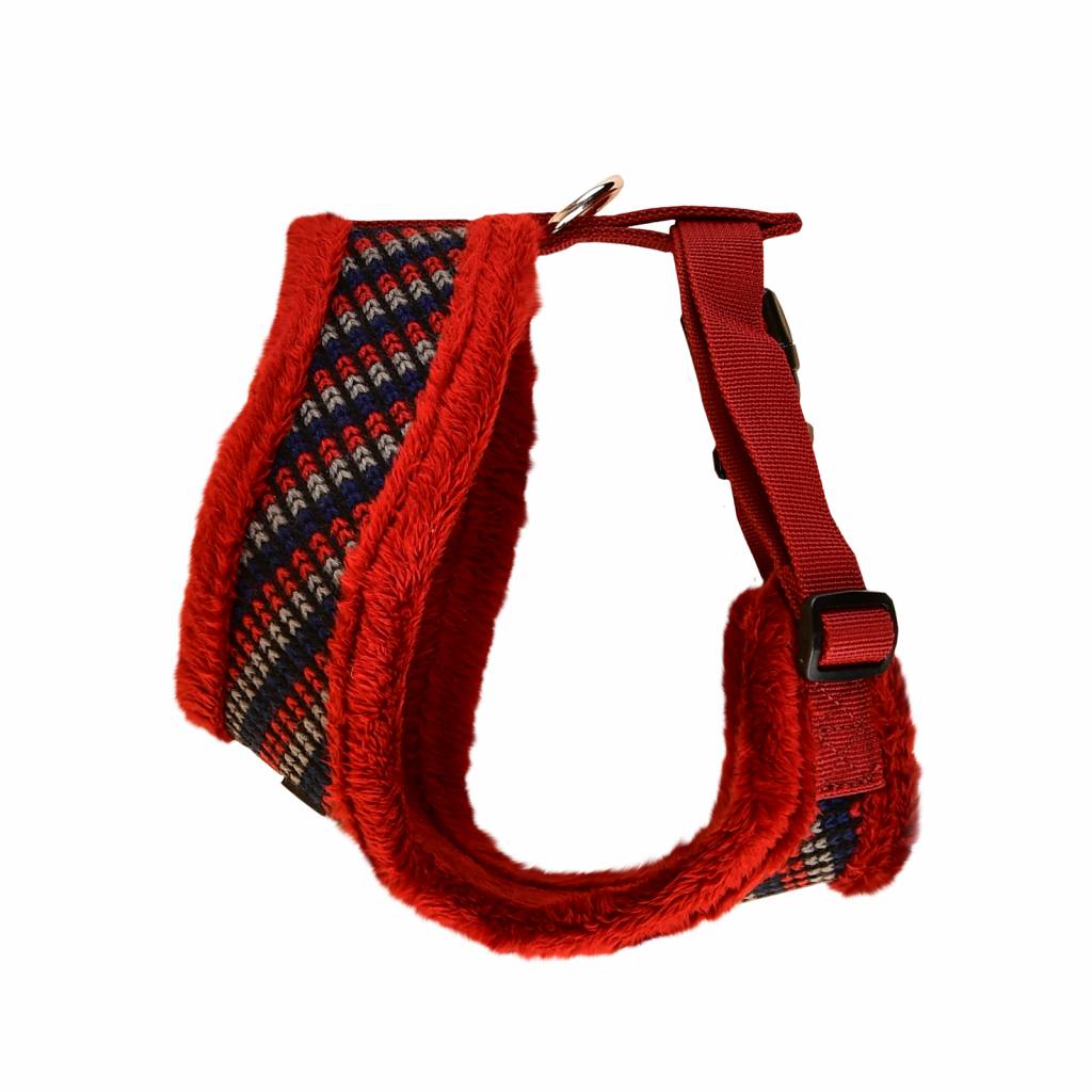 Puppia Elliot Harness model A wine - Premium hondentuig > honden harnas from Puppia - Just €20! Shop now at Frenkiezdogshop