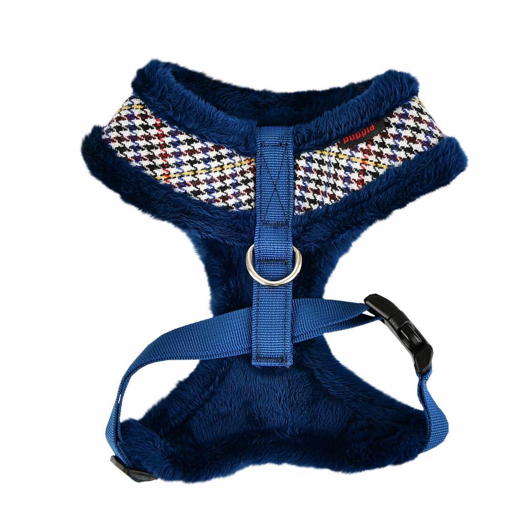 Puppia Auden Harness model A blue - Premium hondentuig > honden harnas from Puppia - Just €20! Shop now at Frenkiezdogshop