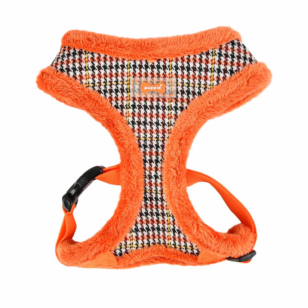 Puppia Auden Harness model A orange - Premium hondentuig > honden harnas from Puppia - Just €20! Shop now at Frenkiezdogshop