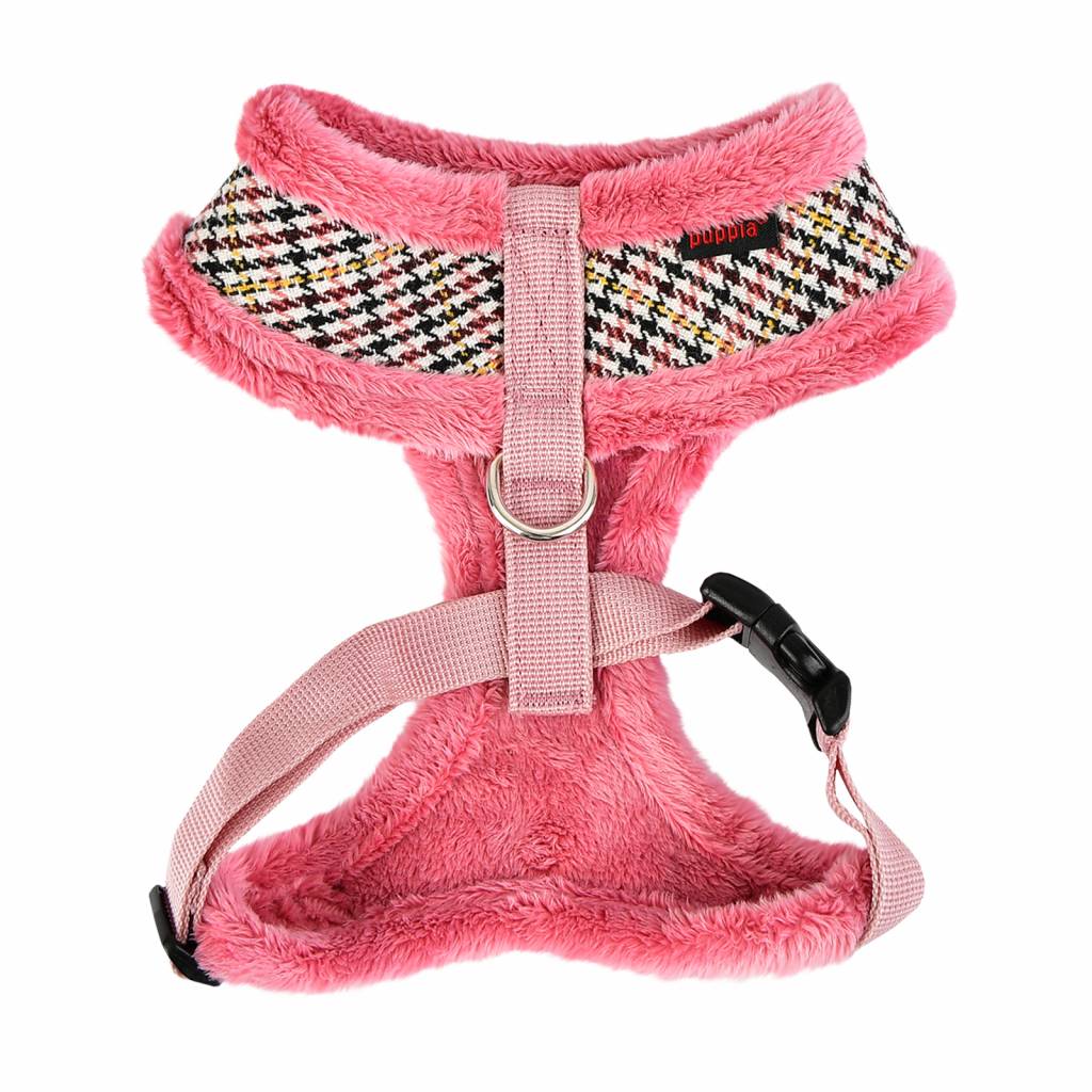 Puppia Auden Harness model A indian pink - Premium hondentuig > honden harnas from Puppia - Just €20! Shop now at Frenkiezdogshop