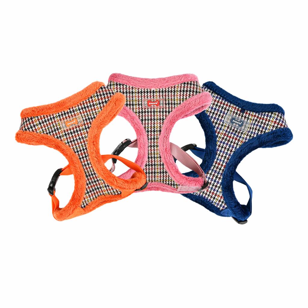 Puppia Auden Harness model A indian pink ( XL ) hondentuig > honden harnas > model A Small