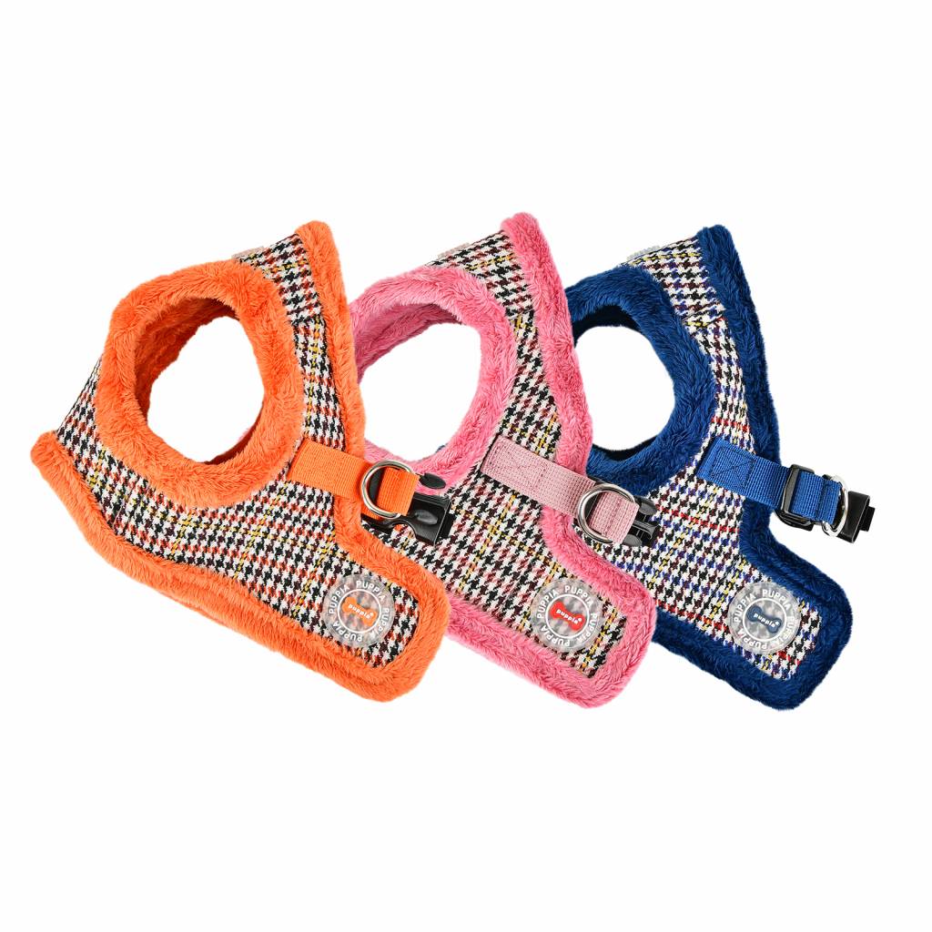 Puppia Auden Harness model B blue - Premium hondentuig > honden harnas from Puppia - Just €20! Shop now at Frenkiezdogshop