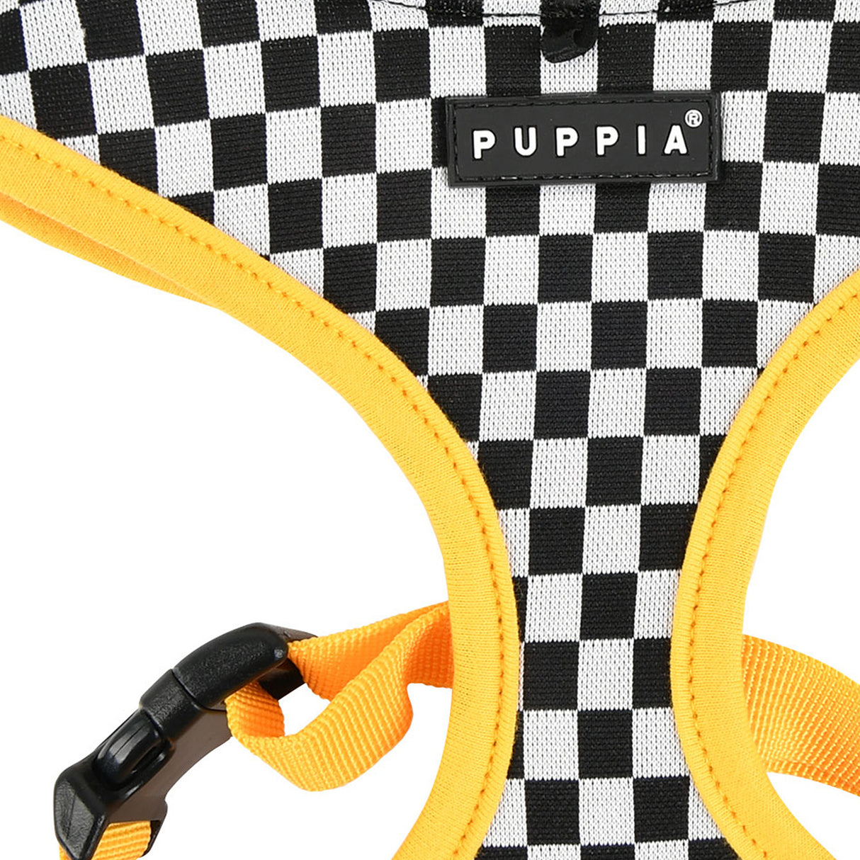 Puppia Racer Harness Model A Yellow hondentuig > honden harnas > model A Small