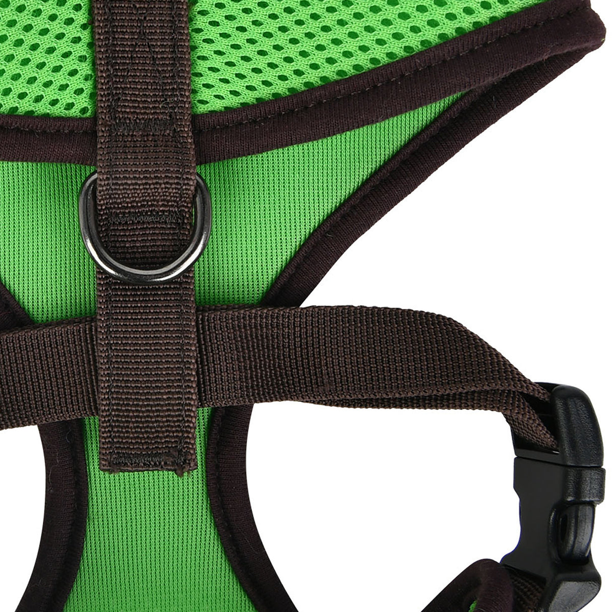 Puppia Soft Harness II model A Green hondentuig > honden harnas > model A Small