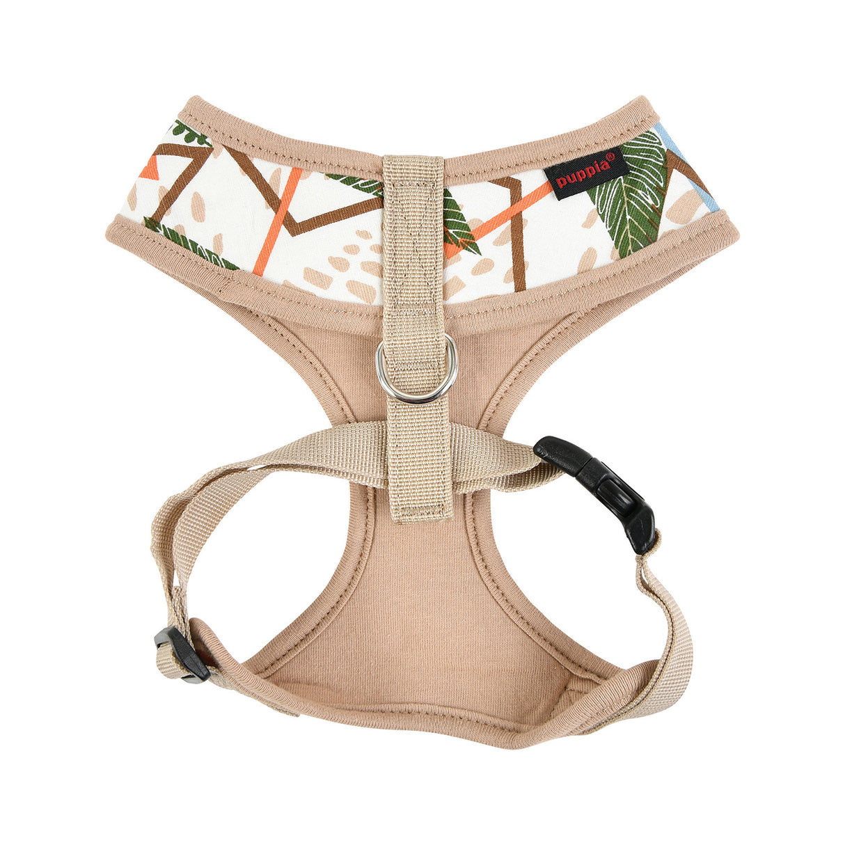 Puppia Botanical Harness Model A Beige - Premium hondentuig > honden harnas from Puppia - Just €20! Shop now at Frenkiezdogshop