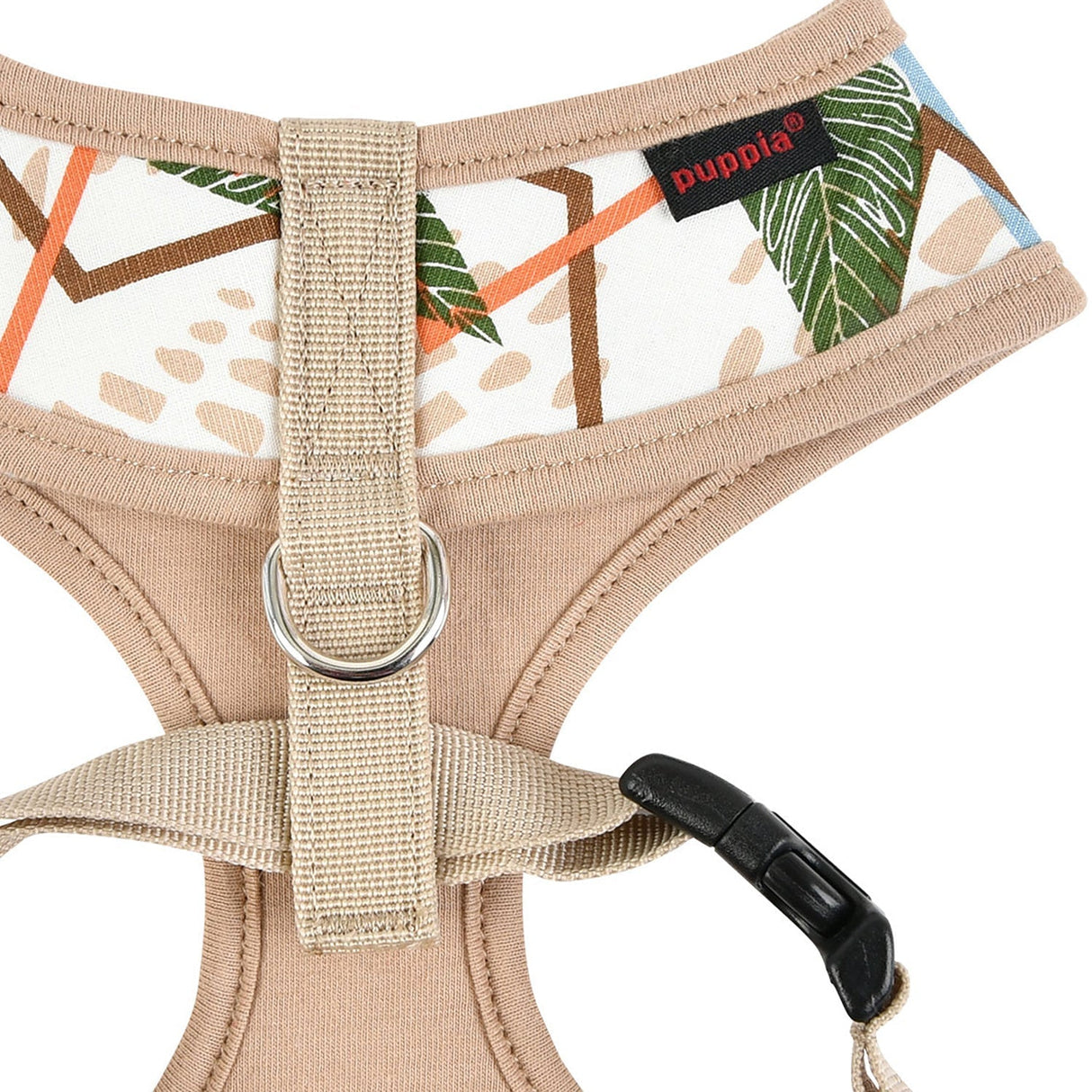 Puppia Botanical Harness Model A Beige - Premium hondentuig > honden harnas from Puppia - Just €20! Shop now at Frenkiezdogshop
