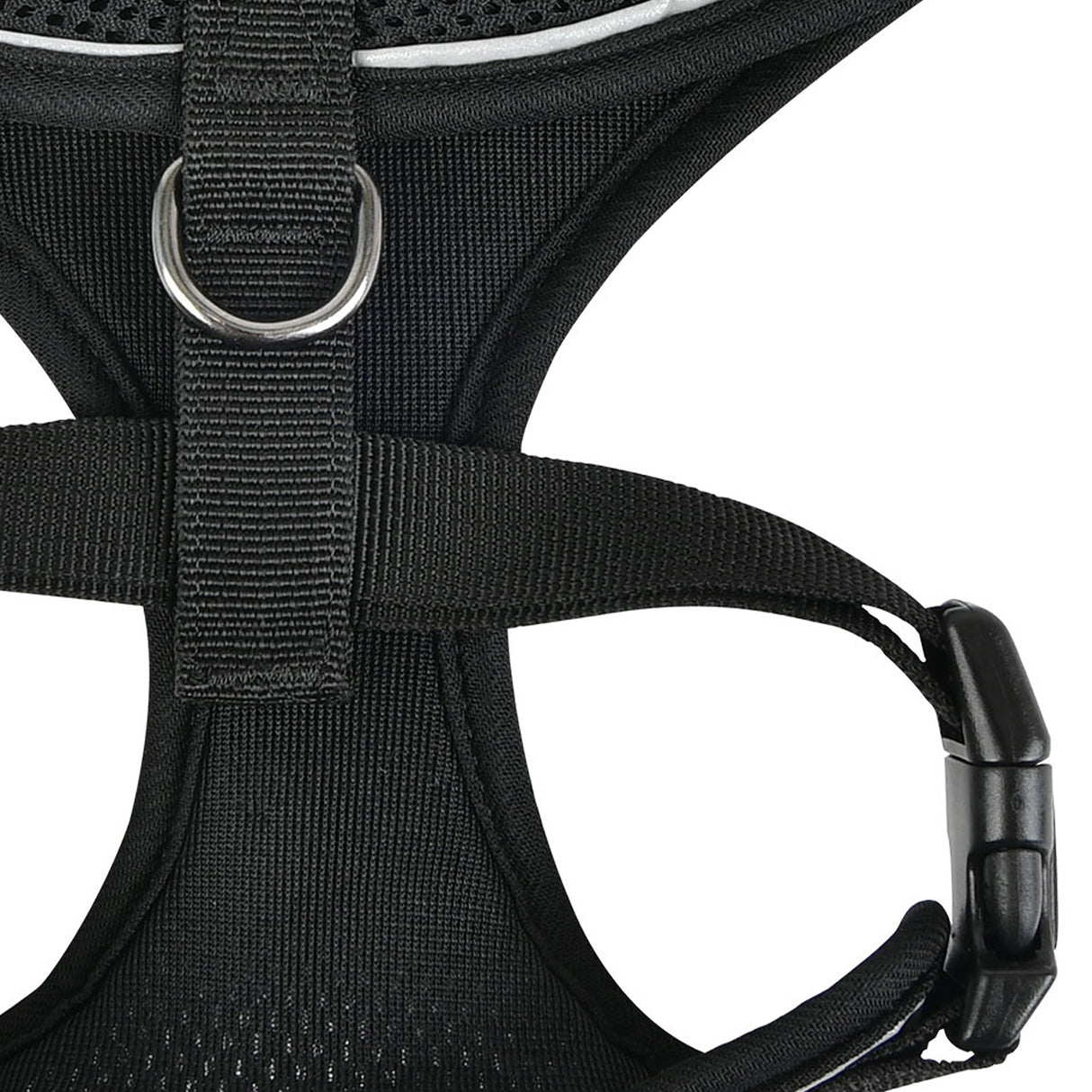 Puppia Soft Harness PRO model A black hondentuig > honden harnas > model A Small