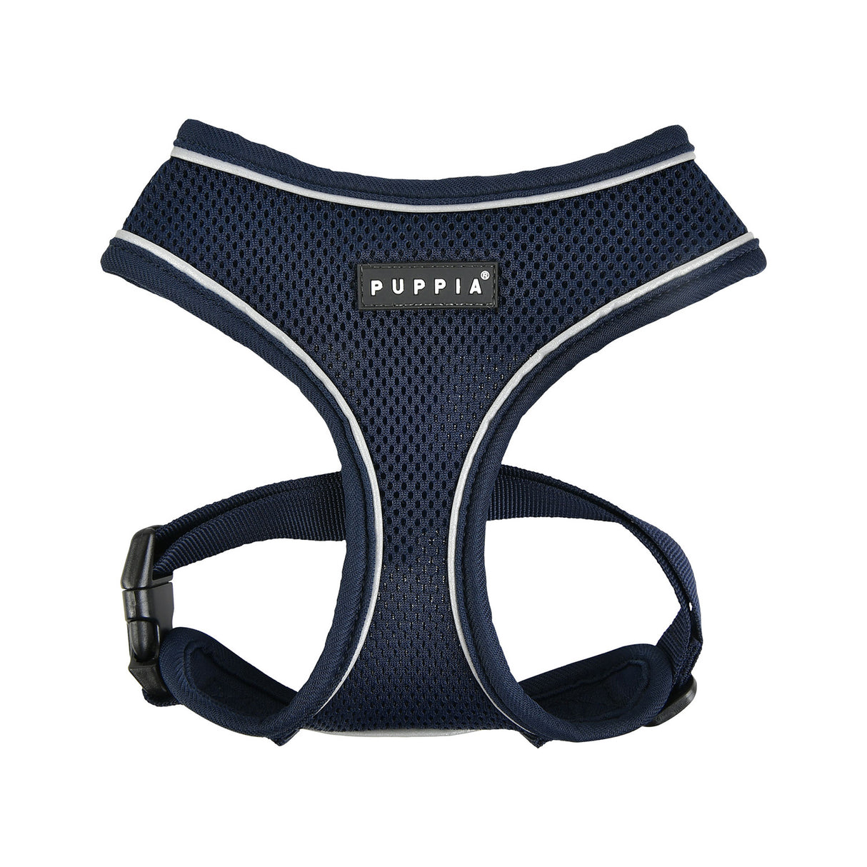 Puppia Soft Harness PRO model A Navy hondentuig > honden harnas > model A Small
