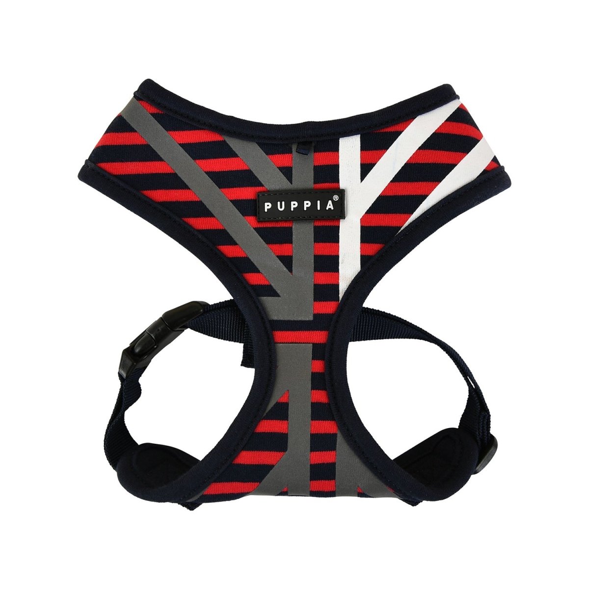 Puppia Briton Harness Model A Red hondentuig > honden harnas > model A Small