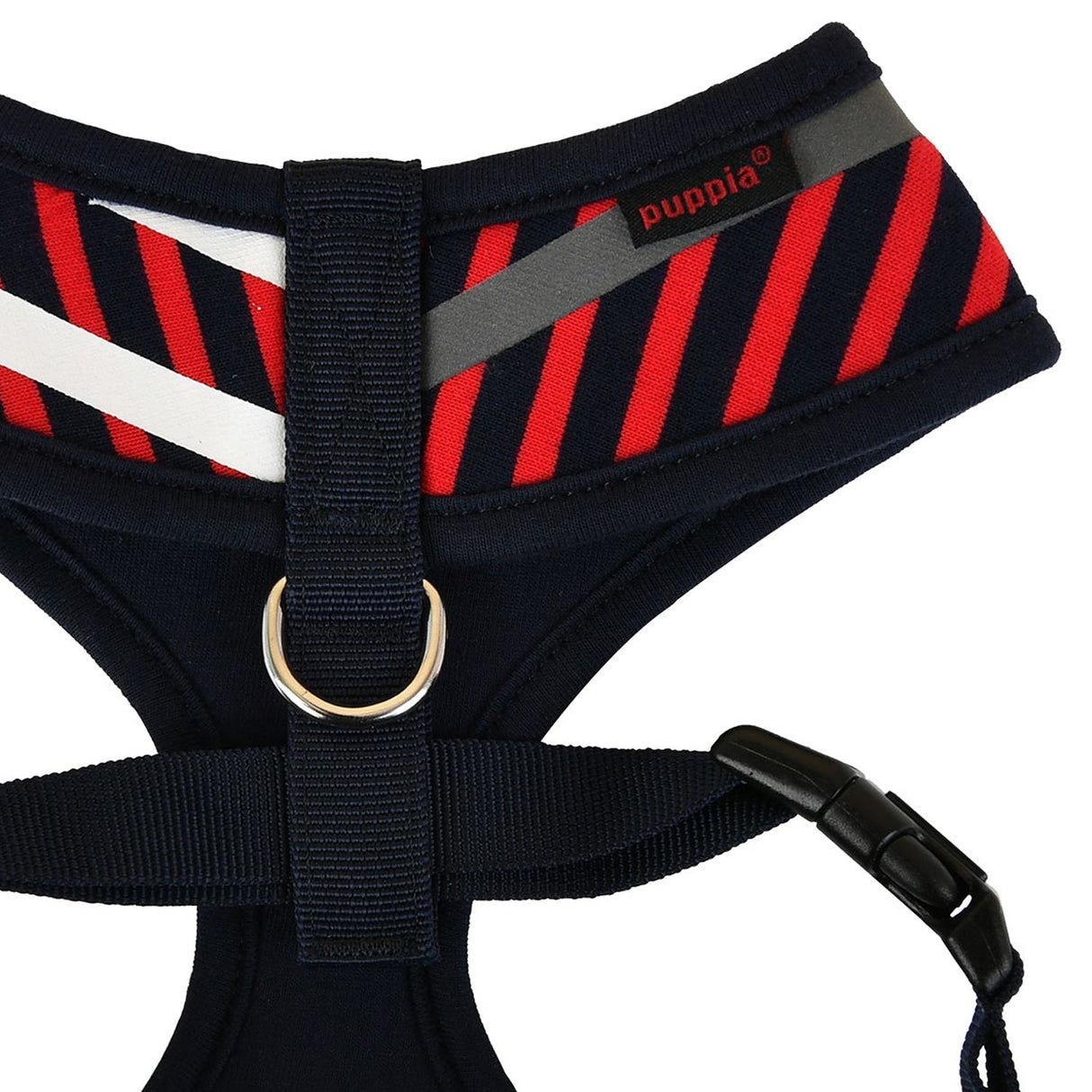 Puppia Briton Harness Model A Red - Premium hondentuig > honden harnas from Puppia - Just €20! Shop now at Frenkiezdogshop