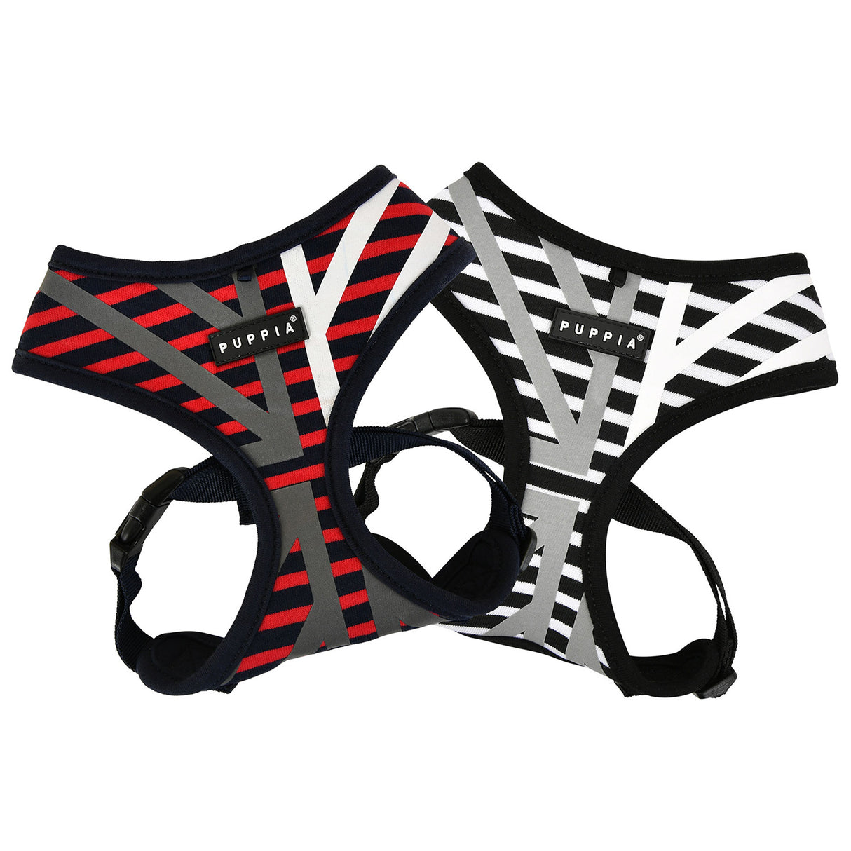 Puppia Briton Harness Model A Black - Premium hondentuig > honden harnas from Puppia - Just €20! Shop now at Frenkiezdogshop