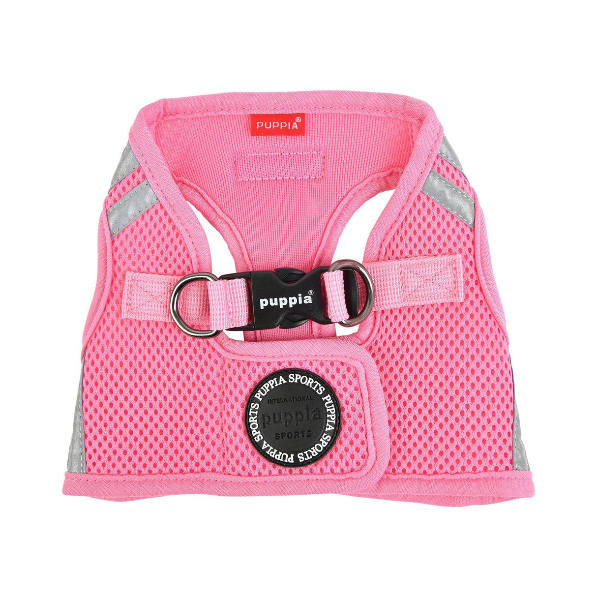 Puppia Soft Vest Harness PRO model B Pink hondentuig > honden harnas > model B Small
