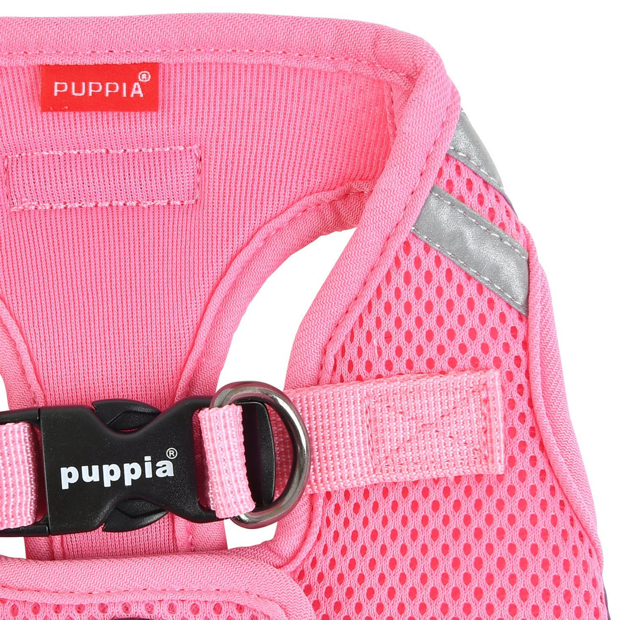 Puppia Soft Vest Harness PRO model B Pink hondentuig > honden harnas > model B Small