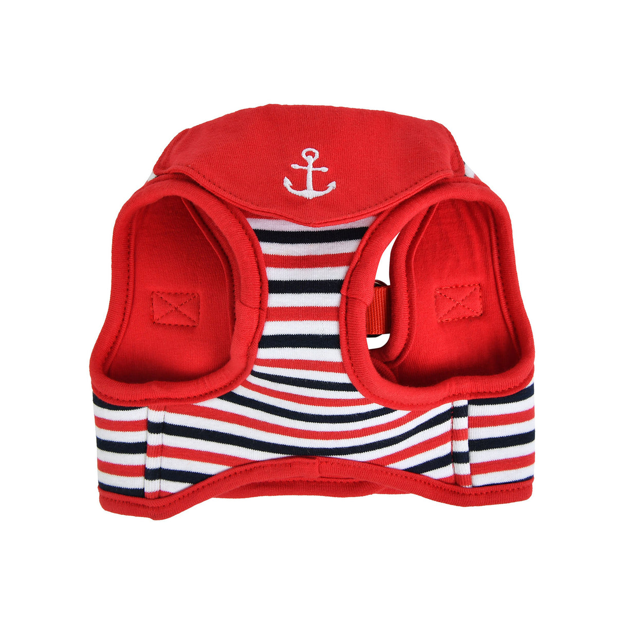Puppia Seaman Vest Harness model B Red hondentuig > honden harnas > model B Small