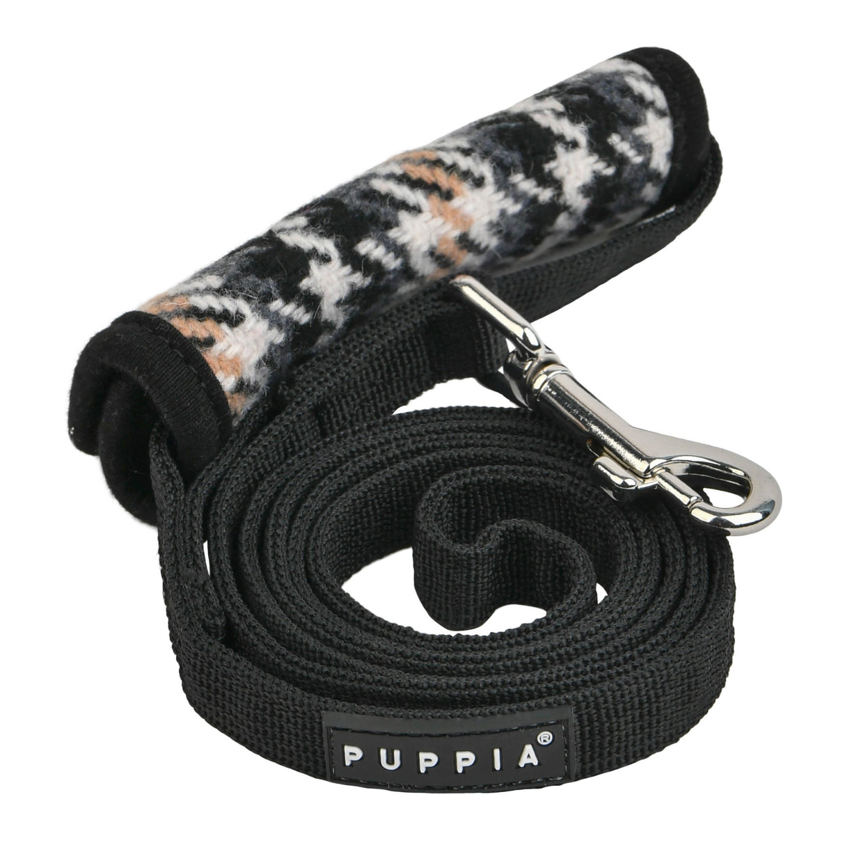 Puppia Kellen Lijn Black - Premium hondenriem > hondenlijn from Puppia - Just €10! Shop now at Frenkiezdogshop