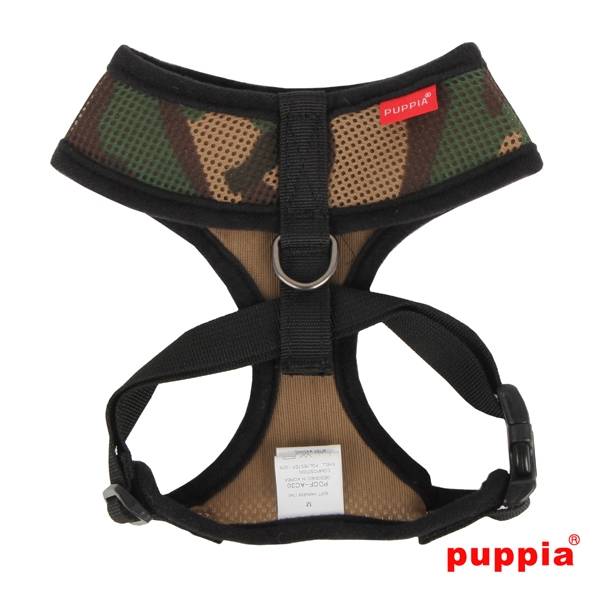 Puppia Soft Harness model A camo - Premium hondentuig > honden harnas from Puppia - Just €18.99! Shop now at Frenkiezdogshop