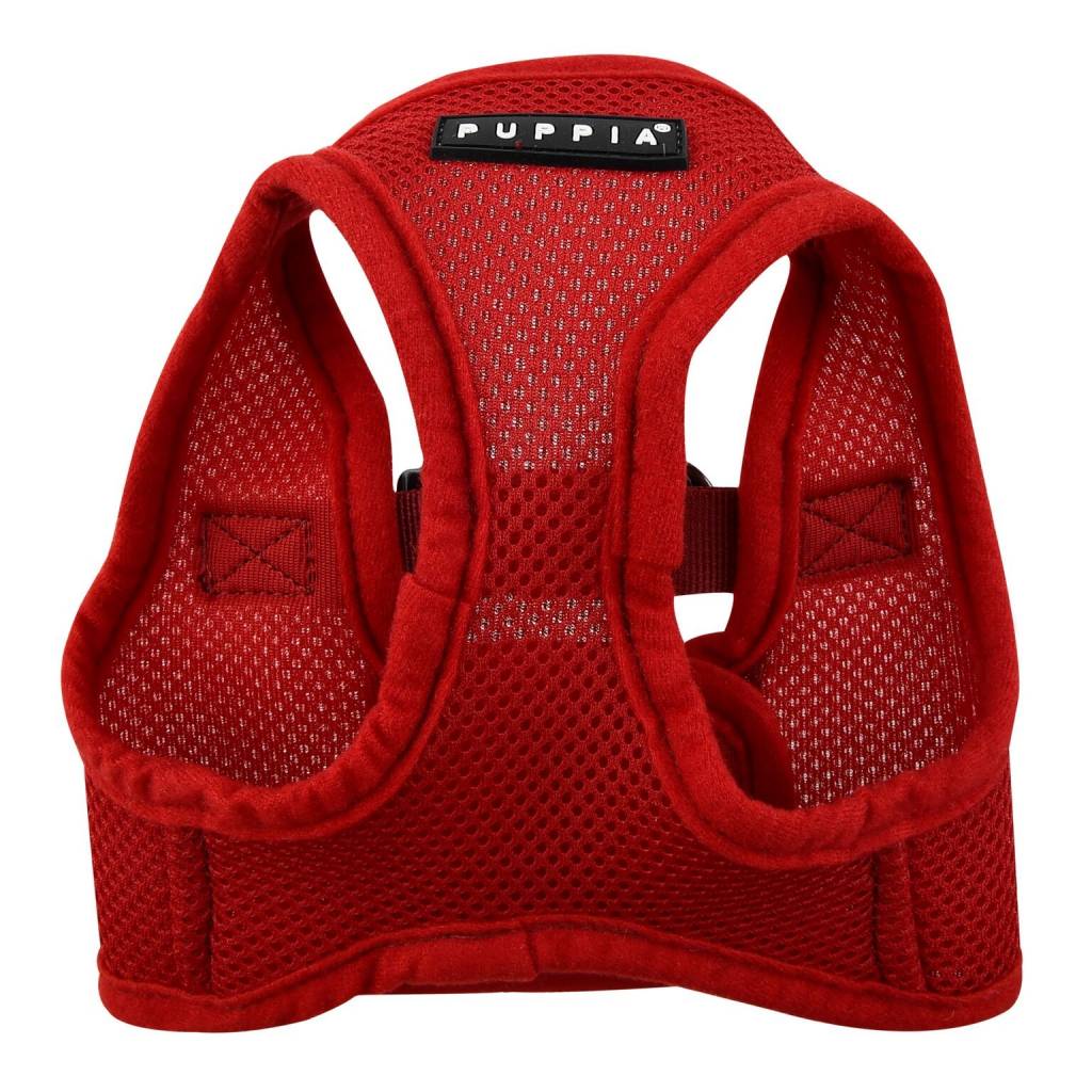 Puppia Soft Vest Harness model B Wine hondentuig > honden harnas > model B X - Small