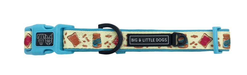 Big and Little Dogs Halsband Peanut Butter Jelly Time ( XSMALL ) - Premium halsband > hondenhalsband from Big and Little Dogs - Just €10! Shop now at Frenkiezdogshop