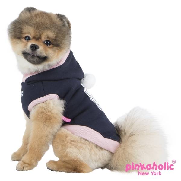 Pinkaholic Chiquito Hoodie Navy Hondenkleding > Hondentrui Small
