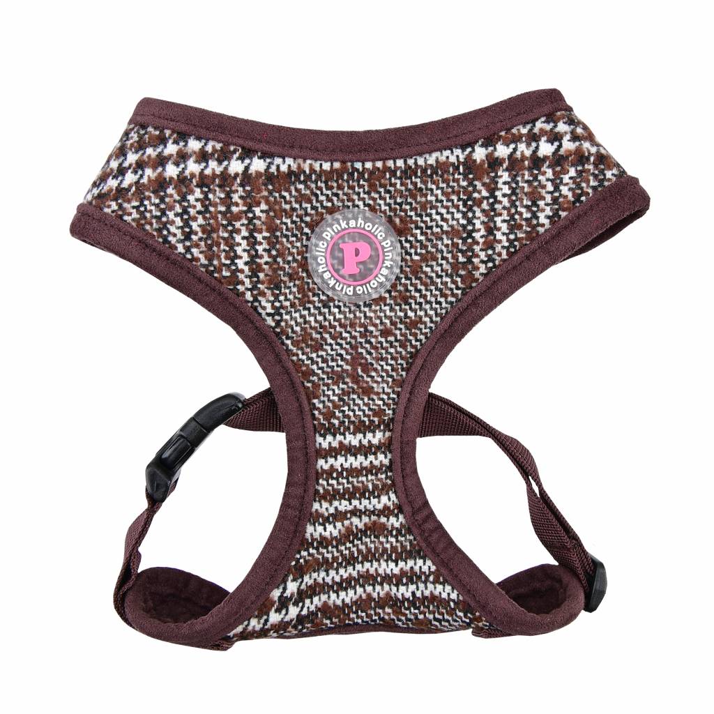 Pinkaholic Da Vinci Harness brown hondentuig > honden harnas > model A Small
