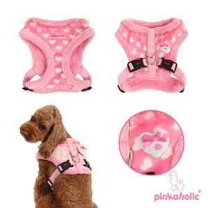 Pinkaholic Dreamy Snugfit Harness pink - Premium hondentuig > honden harnas from Pinkaholic - Just €10! Shop now at Frenkiezdogshop