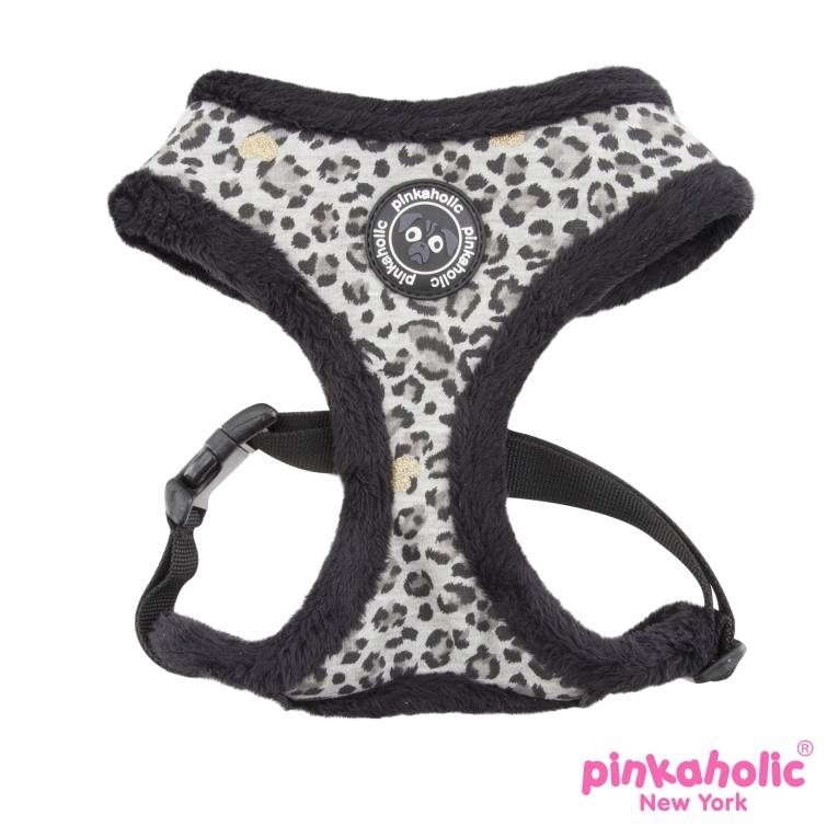 Pinkaholic Leo Pug Harness Black - Premium hondentuig > honden harnas from Pinkaholic - Just €20! Shop now at Frenkiezdogshop