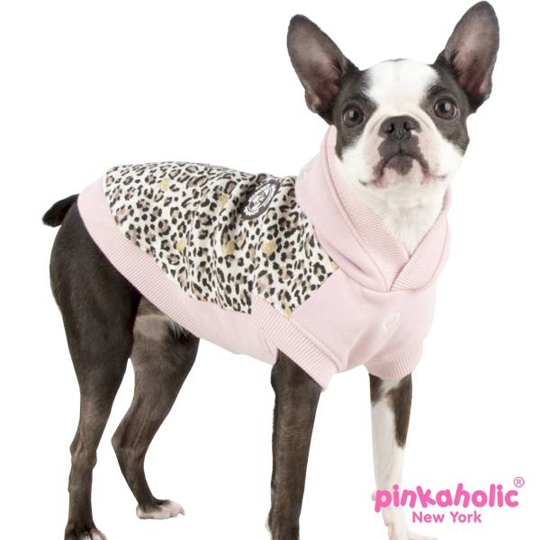 Pinkaholic Leo Pug II Hoodie Brown Hondenkleding > Hondentrui Small