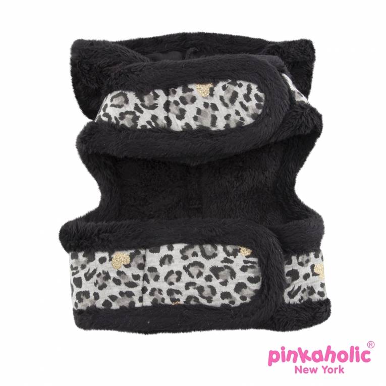 Pinkaholic Leo Pug Pinka harness Black - Premium hondentuig > honden harnas from Pinkaholic - Just €20! Shop now at Frenkiezdogshop