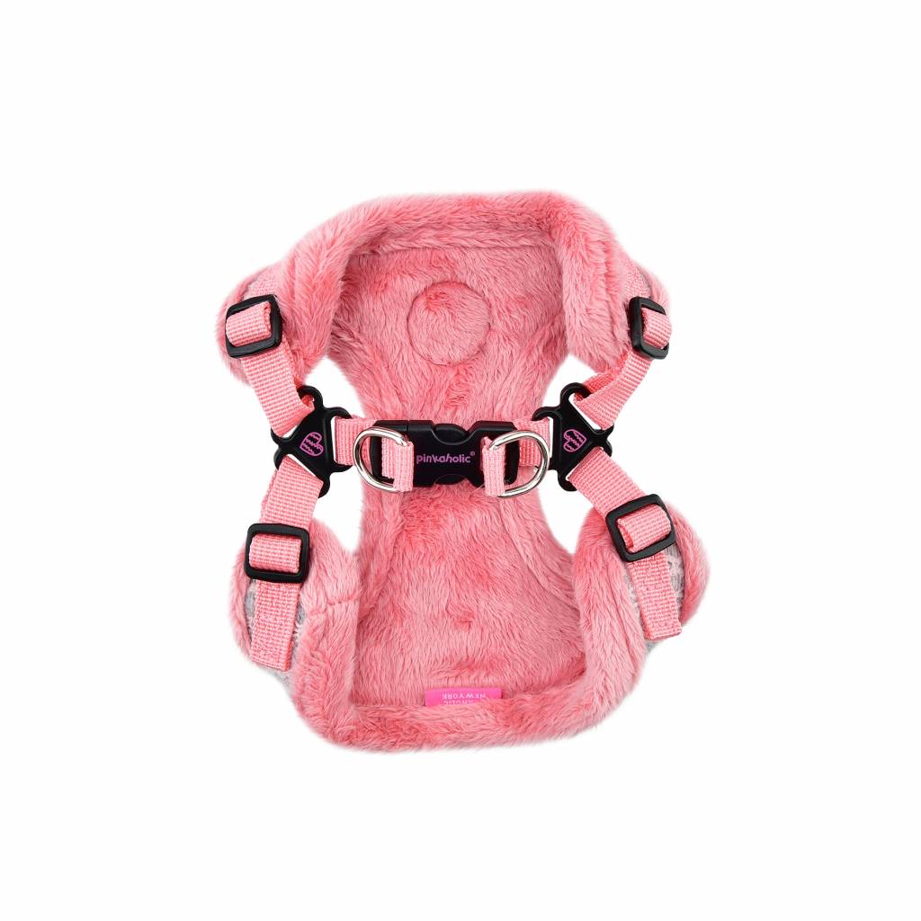 Pinkaholic Margaux Harness model C Indian Pink - Premium hondentuig > honden harnas from Pinkaholic - Just €20! Shop now at Frenkiezdogshop