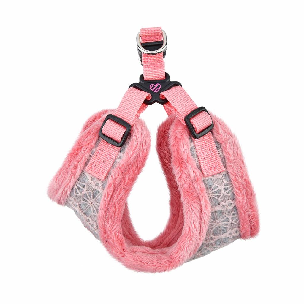 Pinkaholic Margaux Harness model C Indian Pink - Premium hondentuig > honden harnas from Pinkaholic - Just €20! Shop now at Frenkiezdogshop