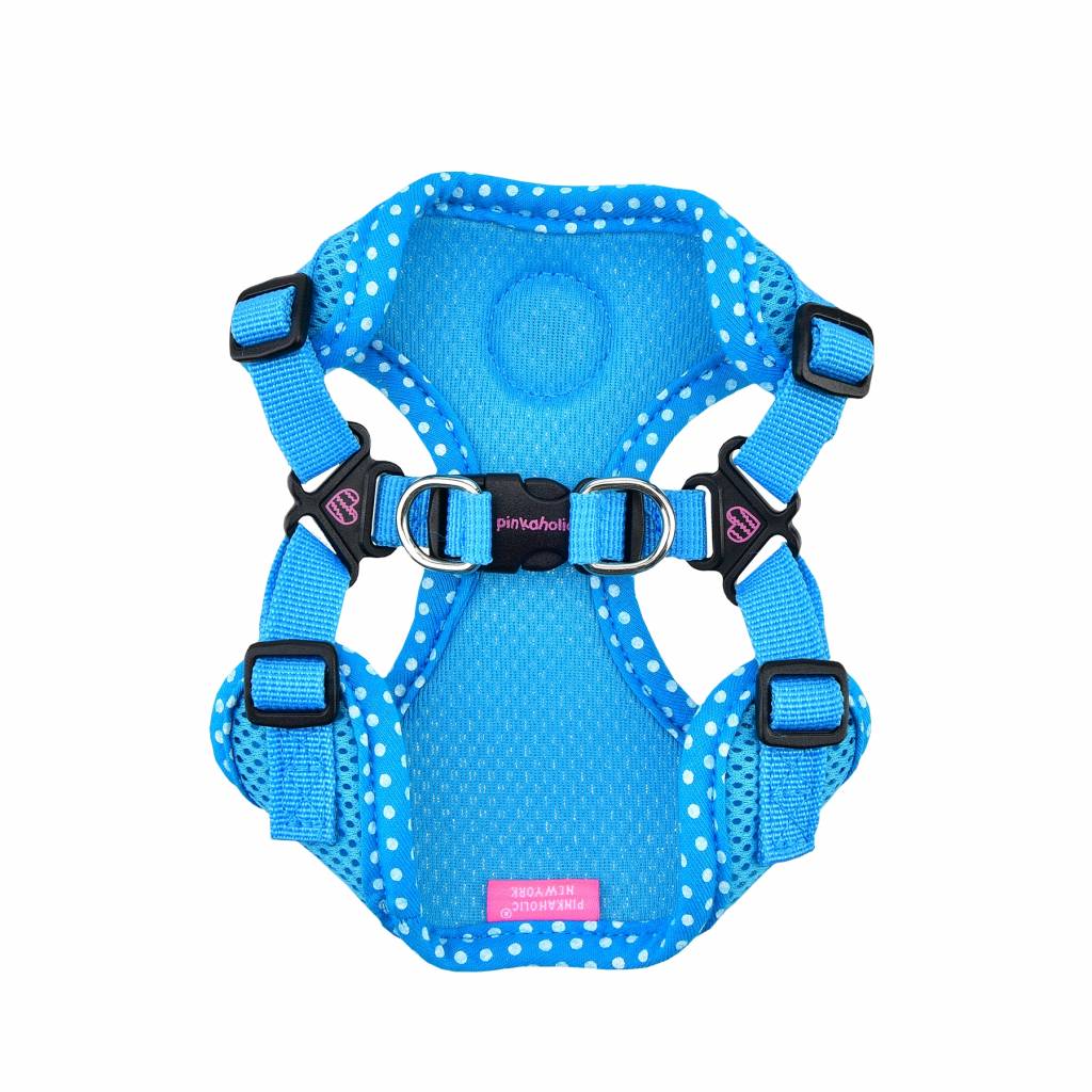 Pinkaholic Niki Harness model C Skyblue hondentuig > honden harnas > model C Small