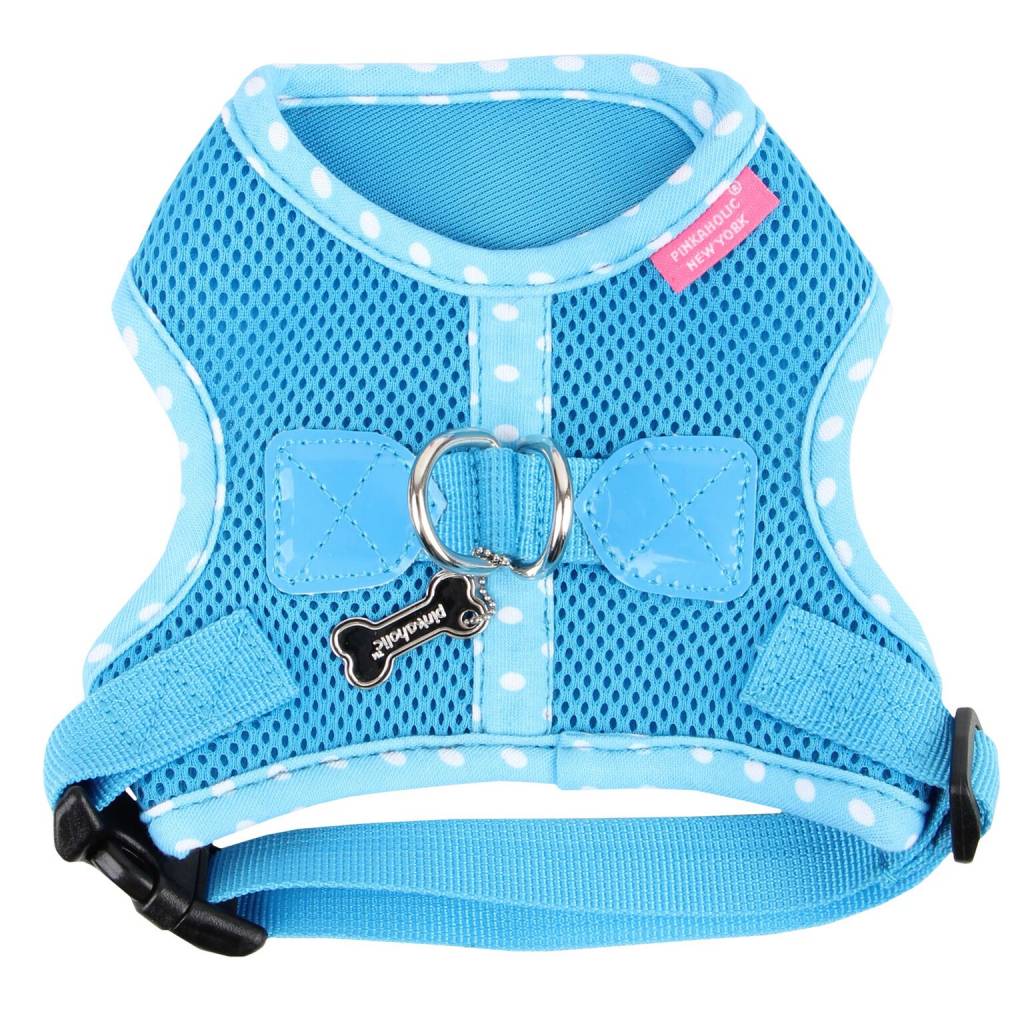 Pinkaholic Popo Harness Pinka Skyblue - Premium hondentuig > honden harnas from Pinkaholic - Just €10! Shop now at Frenkiezdogshop