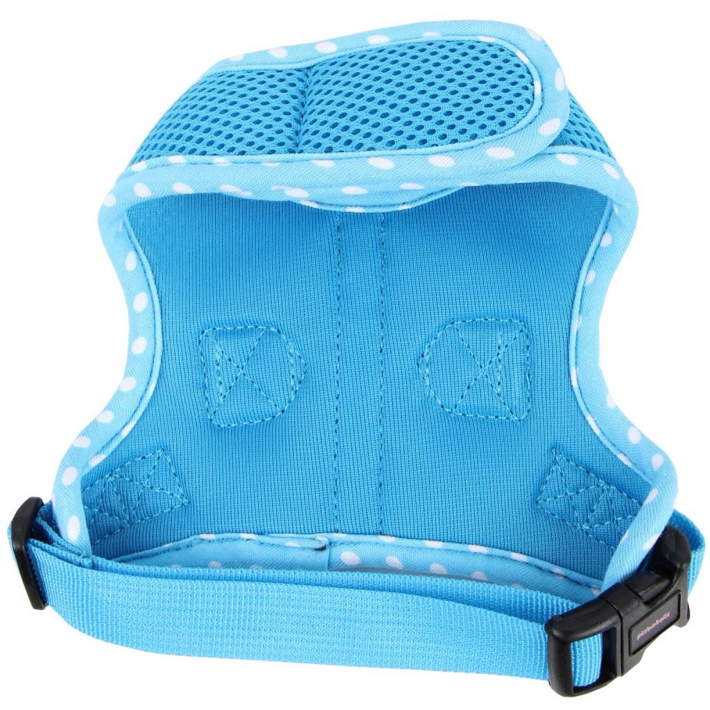 Pinkaholic Popo Harness Pinka Skyblue hondentuig > honden harnas > model B Small